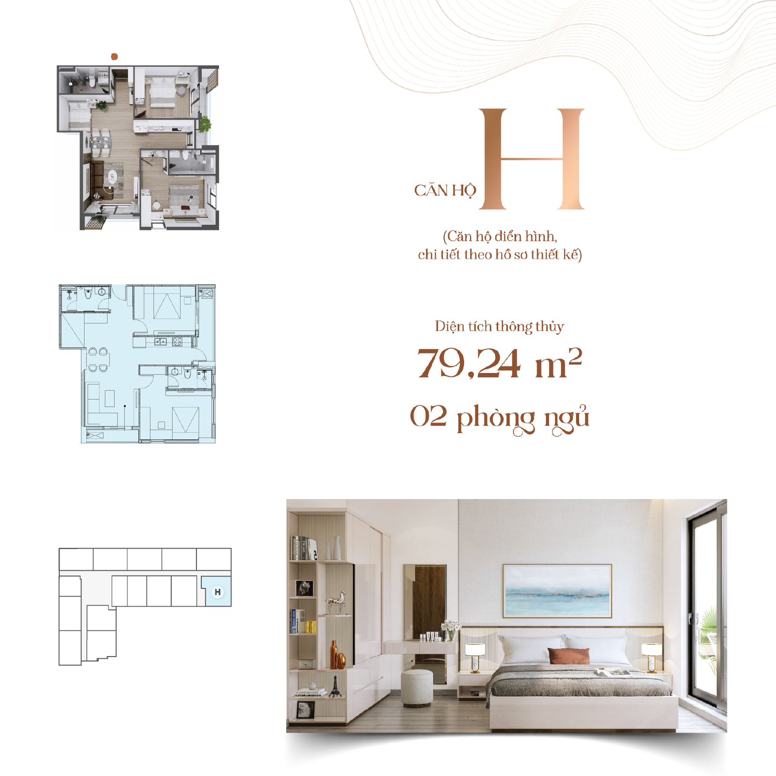 Căn hộ CT1 Riverside Luxury