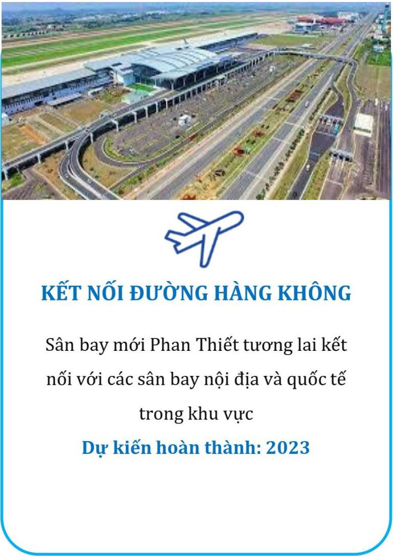 Đất nền khu dân cư Phước Thể Bình Thuận KẾT NỐI ĐƯỜNG HÀNG KHÔNG